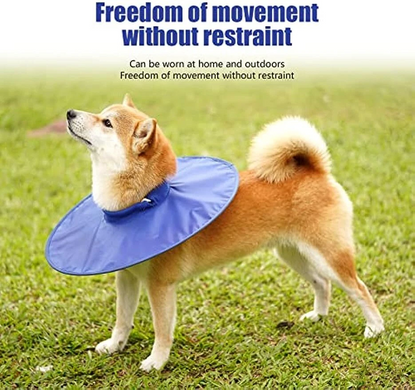 Ветеринарний комір для собак Total Pet Health, Blue