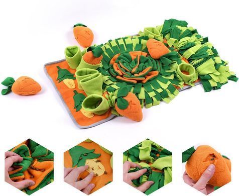 Килимок для нюхання для собак Derby Carrot Design Pet Snuffle Mat Derby