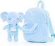 Дитячий рюкзак Lazada with Light Blue Elephant