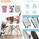 Багаторазовий підгузок для сук COLLABOR Woof! DC002-07, 2XL, від 89 см