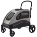 Коляска для домашніх тварин (до 60 кг) Bestopet (Люпосанчик) BS-RL-10 Grey