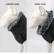 Світловідбиваюча зимова товста куртка для собак Black/Grey, 6XL, 71 см, 92 см, 64 см