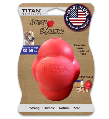Міцна іграшка для собак TITAN Busy Bounce TITAN Pet Products