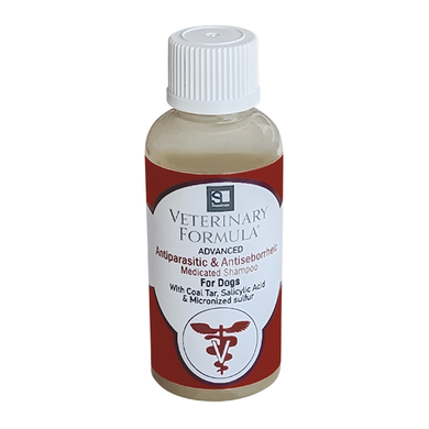 Антипаразитарный и антисеборейный шампунь для собак Veterinary Formula Clinical Care Antiparasitic & Antiseborrheic Medicated Dog Shampoo Veterinary Formula