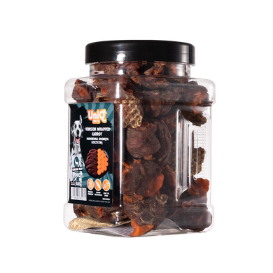Ласощі для собак UNIQ PETS DOG SNACKS DUO з олениною та морквою UniQ PETS