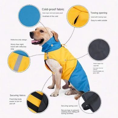 Водонепроникна куртка для собак Derby Outdoor Dog Jacket RD2613-2 Derby