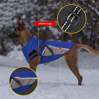 Водонепроникна куртка для собак Wan Talk Designer Winter Orange Dog Jacket Wan talk