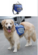 Сумка-переноска для собак з передньою частиною для бігу Lovoyager Dog Bagpack, Синій, Medium