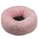 Лежак со съемной подушкой Red Point Donut Светло-розовый, d - 50 см
