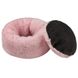 Лежак со съемной подушкой Red Point Donut Светло-розовый, d - 50 см