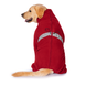 Флісовий комбінезон з високим коміром Wan talk Warm Fleece Dog Overalls, Red, XS, 55 см, 66 см