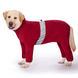 Флісовий комбінезон з високим коміром Wan talk Warm Fleece Dog Overalls, Red, XS, 55 см, 66 см