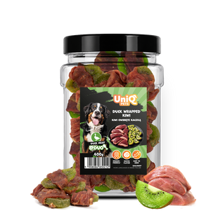 Лакомство для собак UNIQ PETS DOG SNACKS DUO с уткой и киви UniQ PETS