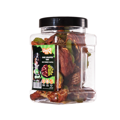 Ласощі для собак UNIQ PETS DOG SNACKS DUO з качкою та ківі UniQ PETS