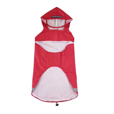 Світловідбивний дощовик для собак DOLET Reflective Raincoat