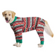 Піжама для собак MIAODODO D15 Christmas striped, XS