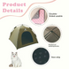 Портативний намет для домашніх тварин HJ Pet Tent, Fern Green