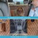 Чехол для автомобильного сидения Lassie Dog с сетчатым визуальным окном, 137х147 см