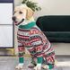 Піжама для собак MIAODODO D15 Christmas striped, XS