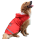 Світловідбивний дощовик для собак DOLET Reflective Raincoat, 3XL, 50 см, 64 см, 41 см