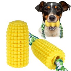 Игрушка для собак Bronzedog PetFun Кукуруза с канатом BronzeDog