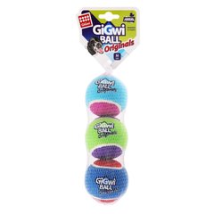 Игрушка для Собак Gigwi Ball Originals Мяч с Пищалкой 3 шт 6 см GiGwi