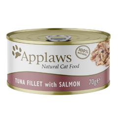 Консервований корм для котів Applaws Tuna Fillet and Salmon з тунцем і лососем Applaws