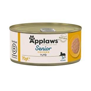 Консервований корм для котів похилого віку Applaws Senior Chicken in Jelly з куркою в желе Applaws