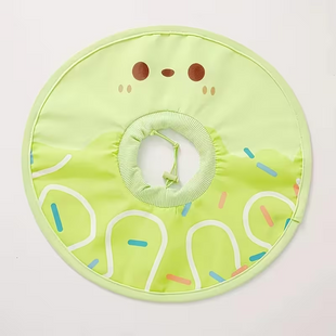 Захисний комір для котів і маленьких собак Chucbet Lightweight Elizabeth Collar, Greenish Yellow