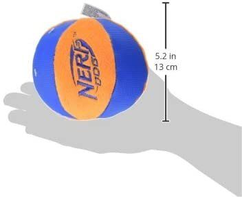Игрушка для собак Nerf Dog Trackshot Ball с интерактивной пищалкой и хрустом Nerf Dog