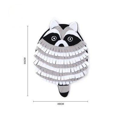 Килимок для нюхання для собак Derby Raccoon Shape Pet Snuffle Mat Derby