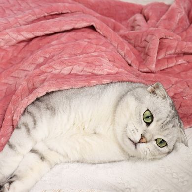 Плед для домашних животных Soft Warm Fluffy Pet Blanket Derby