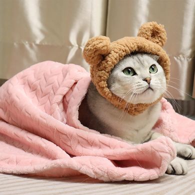 Плед для домашних животных Soft Warm Fluffy Pet Blanket Derby