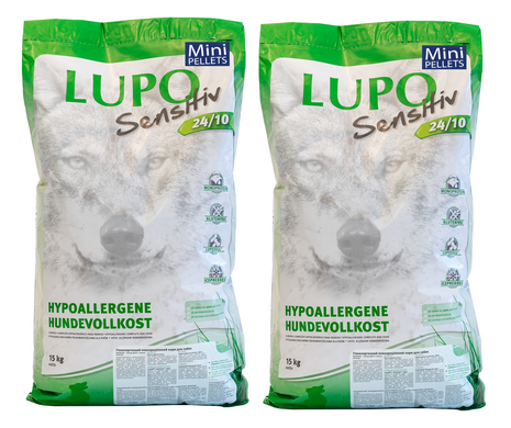 Гипоаллергенный сухой корм Lupo Sensitiv 24/10 Mini Pellets для активных собак мелких пород Markus-Muhle