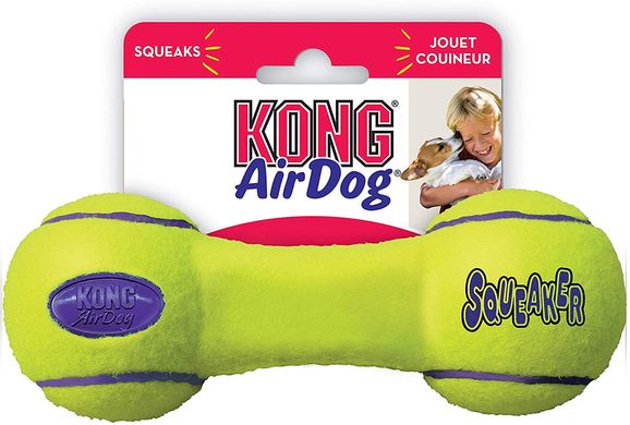 Іграшка-гантель для собак KONG Air Dog Squeaker Dog Toy KONG