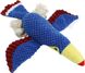 М'яка іграшка для собак Bird Shaped Squeaky Dog Plush Toy з мотузками і пищалкою, Блакитний