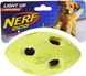 Футбольний м'яч для собак Nerf Dog Rubber Bash з інтерактивним світлодіодом Nerf Dog