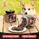 Ласощі для собак UNIQ PETS DOG SNACKS SNIFFY з яловичиною у формі сердечок, курка, яловичина, 200 г, Упаковка виробника