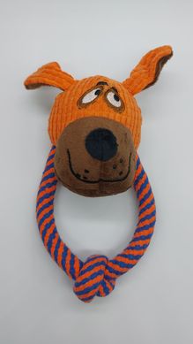 М'яка іграшка для собак невеликих порід з мотузкою: Dog, Monkey & Elephant Royal Pets