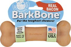 Жувальна кістка для собак Pet Qwerks Real Bacon Infused BarkBone з ароматом бекону Pet Qwerks Toys