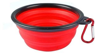 Силіконова складна дорожня миска Derby Food Grade TPE Collapsible Dog Bowl Derby