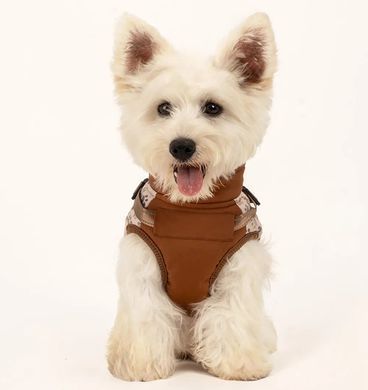 Зимова куртка для собак V.PET.B.R. Luxury Dog Jacket C519 Brown Paw V.PET.B.R