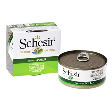 Консерви для собак Schesir Chicken Fillet з курячим філе і рисом Schesir