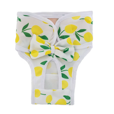 Багаторазовий підгузок для сук Derby Yellow flower green Derby