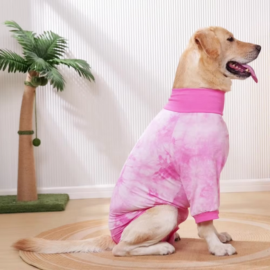 Пижама/попона для собак Derby Professional Dog Recovery Suite, Pink Derby