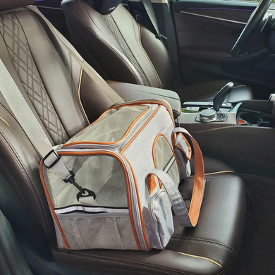 Сумка для перенесення собак та котів Bestopet (Люпосанчик) Soft Sided Pet Carrier Bag Люпосанчик
