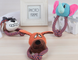 Мягкая игрушка для собак небольших пород с веревкой: Dog, Monkey & Elephant, Коричневый, 1 шт.