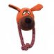 Мягкая игрушка для собак небольших пород с веревкой: Dog, Monkey & Elephant Royal Pets