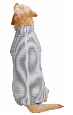 Післяопераційне боді для собак LOVEPET Grey stripe