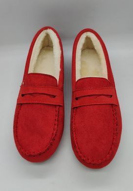 Повседневные теплые мокасины Red
